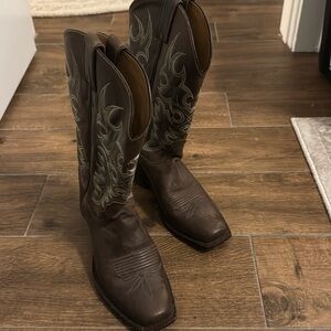 Nocona Cowboy Boots Women’s Western Brown Leather Mexico
